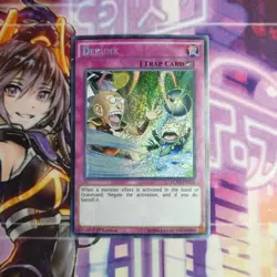 1X DEBUNK LC5D-EN255 1ST SECRET DAMAGED YUGIOH - Image 1