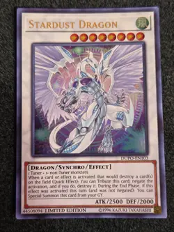 Stardust Dragon DUPO-EN103 Duel Power Ultra Rare Limited Edition NM Yu-Gi-Oh - Image 1