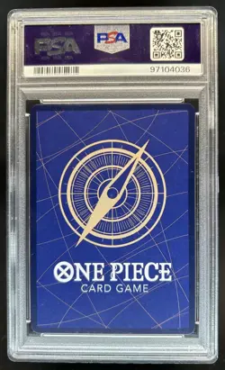 2024 One Piece Japanese Gol.D.Roger Gold Manga Alternate Art #OP09-118 PSA 10 - Image 2