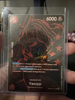 Yasopp SP OP09-013 OP12 Legacy Of The Master One Piece TCG NM English - Image 1