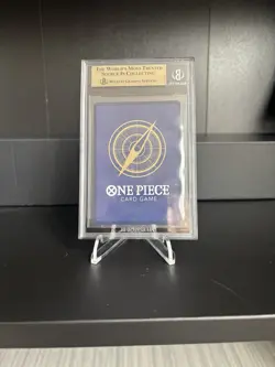 Bandai One Piece CCG Nami OP01-016 Premium Booster Manga Art Foil Rare BGS 10 - Image 2