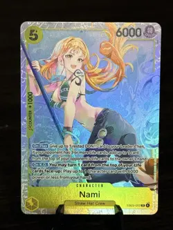 One Piece Nami EB03-053 SR Heroines Edition English NM/M - Image 1
