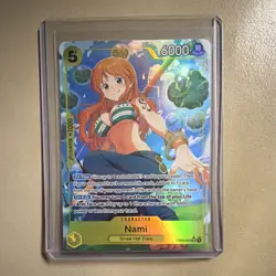 Bandai One Piece | Nami Alt-Art | EB03-053 | Holo Foil - Image 1