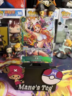 Nami- SR (Alternate Art) OP14-031 The Azure Sea's Seven-Japanese- One Piece TCG - Image 1