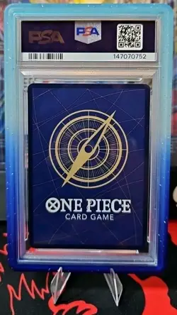 One Piece Gear Two (Alternate Art) OP11-080 A Fist of Divine Speed Foil PSA 10 - Image 2