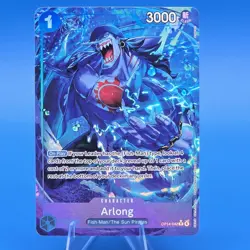Arlong - OP14-042 - Alternate Art - The Azure Sea’s Seven - One Piece - Image 1