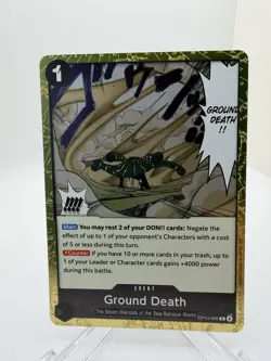 Ground Death OP14-096 R The Azure Sea’s Seven One Piece TCG English NM - Image 1