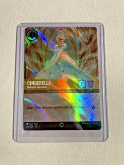 Lorcana Cinderella Ballroom Sensation (Enchanted) - 205/204 Flooborn NM - Image 2