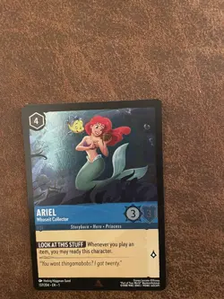 2023 Disney Lorcana Ariel - Hero Princess Whose it Collector - FOIL 137/204 - Image 2