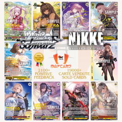 Weiss Schwarz Goddes of Victory: NIKKE NIK/S117 ALL CARDS JAP Card List PREORDER - Image 1