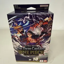 Bandai One Piece Card Game The Three Captains Ultra Deck ST-10 Starter Deck - Image 1