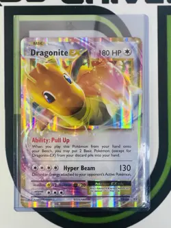 Dragonite EX 072/108 2016 Holo Oversized Jumbo Pokemon Card - Image 1