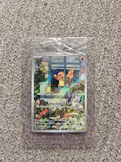 Pokemon Scarlet & Violet Obsidian Flames Charmander Promo Card 044 *Sealed* - Image 1
