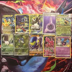 Pokemon 10 Card Lot - Full Art Trainer Gallery EX Cards - Image 1