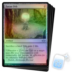 FOIL ZURAN ORB X4 Modern Horizons 2 Magic MTG MINT CARD - Image 1