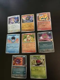 2025 Pokemon Destined Rivals Lot of 8 Reverse Holo Cards MINT - Image 2