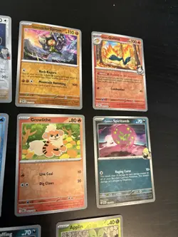 2025 Pokemon Destined Rivals Lot of 8 Reverse Holo Cards MINT - Image 4