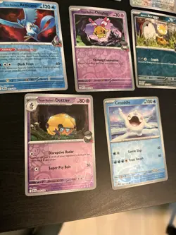 2025 Pokemon Destined Rivals Lot of 8 Reverse Holo Cards MINT - Image 4