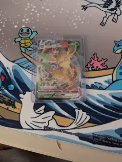 US Seller Pokemon Leafeon VMAX #0714/15 Gem Pack Vol 2 Chinese CBB2C NM TCG Card - Image 3