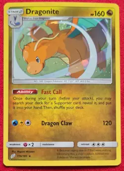 Dragonite 119/181 Pokemon Card TCG LP/NM - Image 1