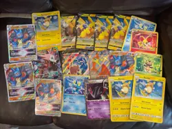 Pokemon Card TCG Jumbo Card Lot 74x - Pikachu Sylveon Greninja Espeon Etc - Image 3