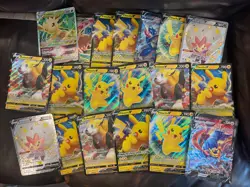 Pokemon Card TCG Jumbo Card Lot 74x - Pikachu Sylveon Greninja Espeon Etc - Image 4