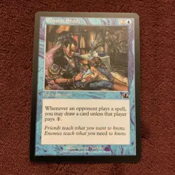 Rhystic Study Prophecy Regular 45/143 NM+ Unplayed Magic The Gathering MTG Card - Image 1