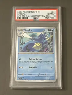 Seadra - (Cosmos Holo) 011/064 Miscellaneous Cards & Products Holo PSA 10 - Image 1