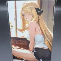 Cynthia Anime Waifu Card Doujin ACG Goddess Holo - Image 1
