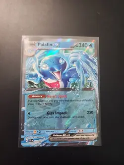 Palafin ex 126 Sv: Scarlet & Violet Promo Cards Holo - Image 1