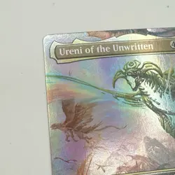 MTG Ureni of the Unwritten (Borderless) Commander: Tarkir: Dragonstorm Foil NM - Image 3