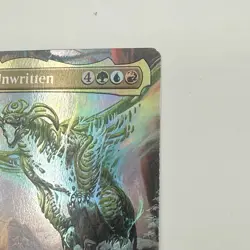 MTG Ureni of the Unwritten (Borderless) Commander: Tarkir: Dragonstorm Foil NM - Image 4