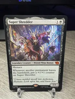 Super Shredder Teenage Mutant Ninja Turtles Regular MTG TMT M 0083 - Image 1