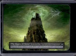 Sorcery Contested Realm Gothic The Apex Of Babel Unique Non-Foil - Image 1