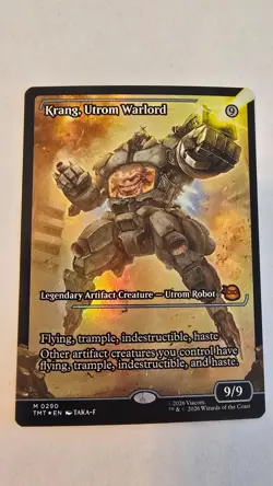 Krang, Utrom Warlod foil Magic the Gathering tmnt - Image 1