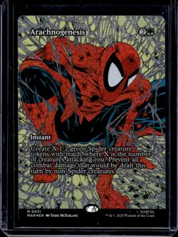 2025 Magic MTG Marvel Universe Eternal-Legal Arachnogenesis Rare #0031 - Image 1