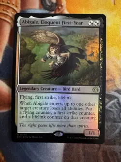 Abigale, Eloquent First-Year Lorwyn Eclipsed Foil - Image 1