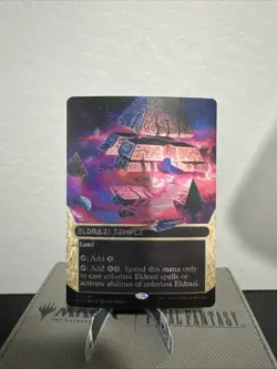 Eldrazi Temple (0104) (Borderless) (Galaxy Foil) Edge of Eternities EOS - Image 1