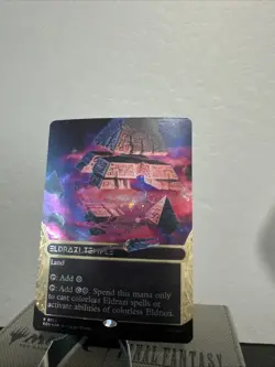 Eldrazi Temple (0104) (Borderless) (Galaxy Foil) Edge of Eternities EOS - Image 2