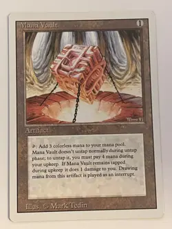 Mana Vault Revised NM- MTG Magic the Gathering - Image 1