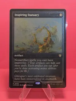 Inspiring Statuary (Foil Etched) Commander Masters Foil - Image 1