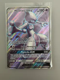 Pokemon Mewtwo GX Holo Lot of 3 TCG Cards SM196 31/68 22/73 English - Image 1