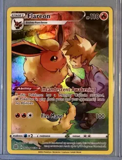 Flareon TG01/TG30 SWSH09: Brilliant Stars Trainer Gallery NM Pokemon Card TCG - Image 2
