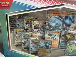 Pokemon TCG Prismatic Evolutions Lucario Ex + Tyranitar Ex Premium Collection - Image 4