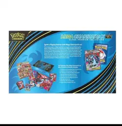 Pokemon Mega Charizard X ex Ultra-Premium Collection Box Sealed UPC - Image 2