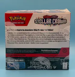 Pokemon TCG - Scarlet Violet: Stellar Crown Booster Box - 36 Packs New/Sealed - Image 2
