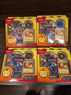 x4 Pokemon TCG Pokemon Day 2026 Collection Box 30th Anniversary Box’s - Image 1