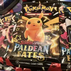 Pokemon TCG Paldean Fates 1x Booster Pack (Sealed) - Image 1