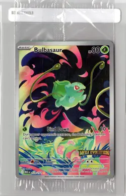 Bulbasaur 133/132 Pokemon TCG Mega Evolution Illustration Rare STAMPED SEALED NM - Image 1