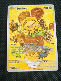 Sunflora Van Gogh ACG Display Card Pokemon Japanese - Image 1